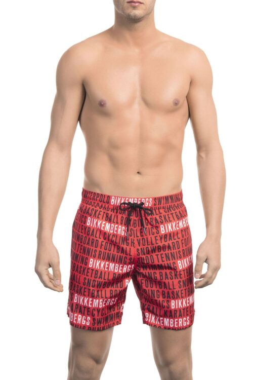 Bikkembergs Beachwear – BKK1MBM17 – Red