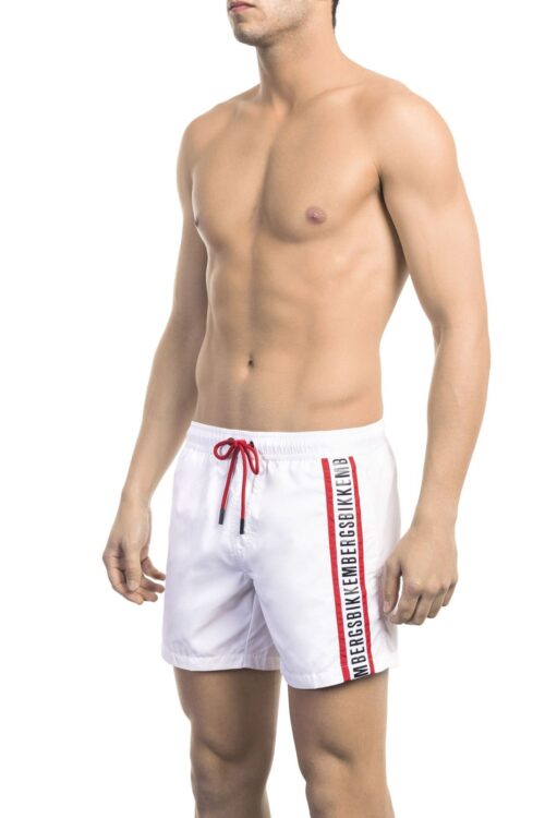 Bikkembergs Beachwear – BKK1MBS01 – White